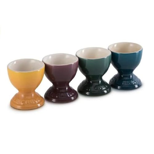 CONJUNTO LE CREUSET DE 4 SUPORTES PARA OVO BOTANIQUE COLLECTION EM CERÂMICA 79066001139030