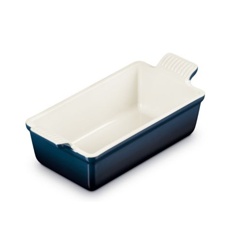 TRAVESSA LE CREUSET HERITAGE RETANGULAR EM CERÂMICA 26CM AZUL NUIT 71102261290001