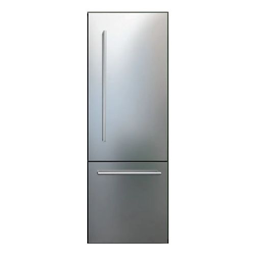 KIT REFRIGERADOR ELANTO COMBINADO DE EMBUTIR REVESTIR 30' COM PORTA EM AÇO INOX ICE MAKER 480L 220V