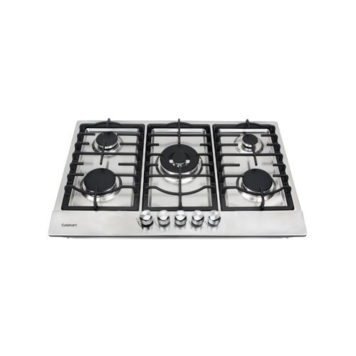 COOKTOP CUISINART CASUAL A GÁS 90CM COM 5 QUEIMADORES EM AÇO INOX 220V 4093180003