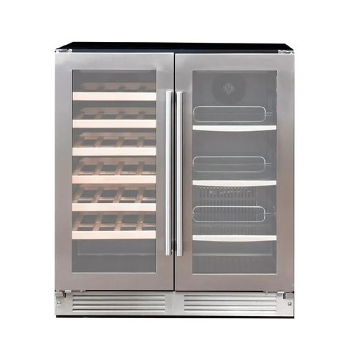 ADEGA E CERVEJEIRA CUISINART ARKTON 86 LATAS/28 GARRAFAS 75CM 220V 4093841012