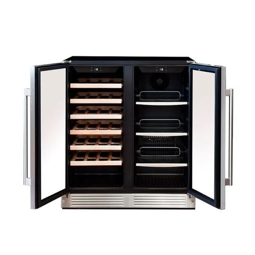ADEGA E CERVEJEIRA CUISINART ARKTON 86 LATAS/28 GARRAFAS 75CM 220V 4093841012
