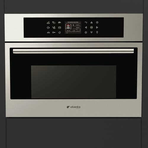 FORNO ELÉTRICO ELANTO INOX COMB COM MICROONDAS PRO 60 X 45 CM CÓD. LNTF410MCMPROX2