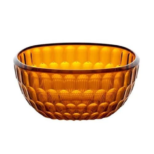 TIGELA BOWL GUZZINI EM ACRÍLICO VANITY TERRA 30CM CARAMEL 129730TE57
