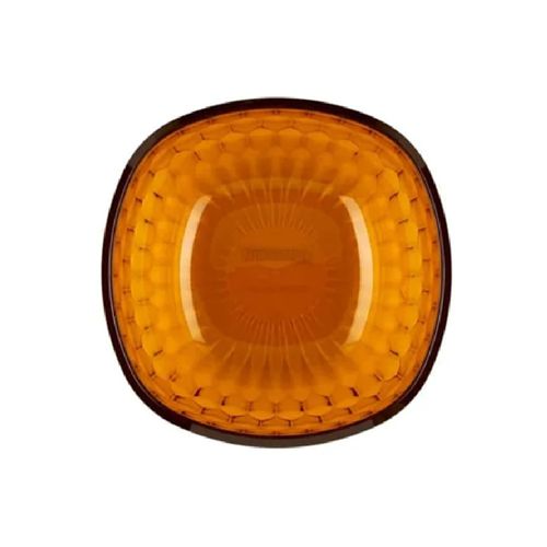 TIGELA BOWL GUZZINI EM ACRÍLICO VANITY TERRA 30CM CARAMEL 129730TE57