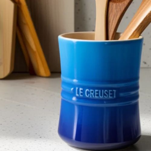 PORTA UTENSÍLIOS LE CREUSET SIGNATURE EM CERÂMICA 1L AZURE BLUE 71502102200001