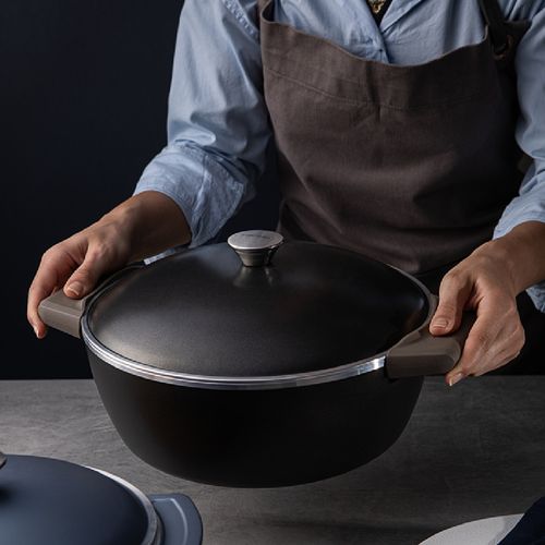 CONJUNTO TRAMONTINA DE 2 LUVAS DE SILICONE PARA PANELA LYON CAPUCCINO 20969/263