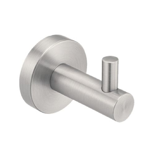 CABIDEIRO DROP SIMPLES DE PAREDE EM AÇO INOX ESCOVADO DPACE8510