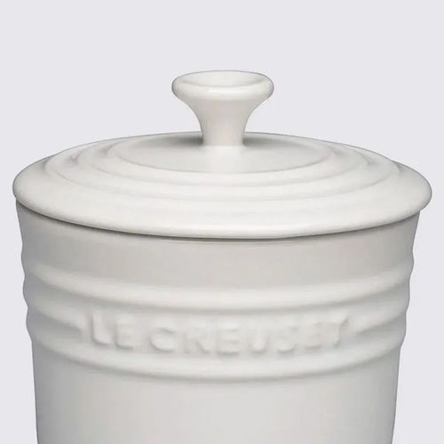 PORTA CONDIMENTOS LE CREUSET PEQUENO 200ML EM CERÂMICA BRANCO 91011485010000