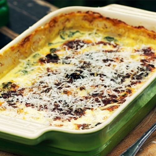 TRAVESSA LE CREUSET RETANGULAR CLÁSSICA 32CM EM CERÂMICA VERDE PALM 71103324260001