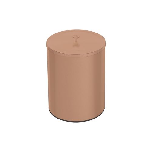 LIXEIRA TRAMONTINA ÚTIL EM AÇO INOX ROSE MATTE 5L 94540/091