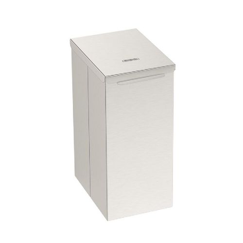 LIXEIRA TRAMONTINA LUZ SLIM SWIVEL EM AÇO INOX 5,5L 94540/086