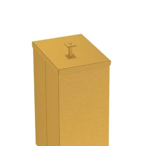 LIXEIRA TRAMONTINA LUZ SLIM EM AÇO INOX GOLD 5,5L 94540/071