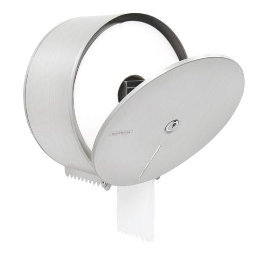 DISPENSER TRAMONTINA PARA PAPEL HIGIÊNICO EM AÇO INOX GRANDE 94532/033