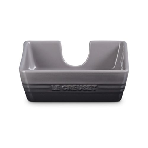 PORTA GUARDANAPO LE CREUSET SIGNATURE 15CM EM CERÂMICA CINZA FLINT 85020154440099
