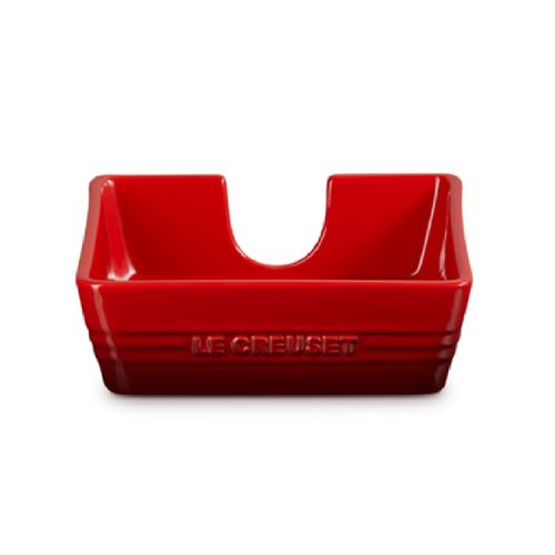 PORTA GUARDANAPO LE CREUSET SIGNATURE 15CM EM CERÂMICA VERMELHO 85020150600099