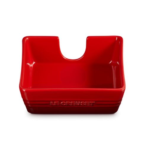 PORTA GUARDANAPO LE CREUSET SIGNATURE 15CM EM CERÂMICA VERMELHO 85020150600099