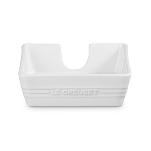 PORTA GUARDANAPO LE CREUSET SIGNATURE 15CM EM CERÂMICA BRANCO 85020150100099