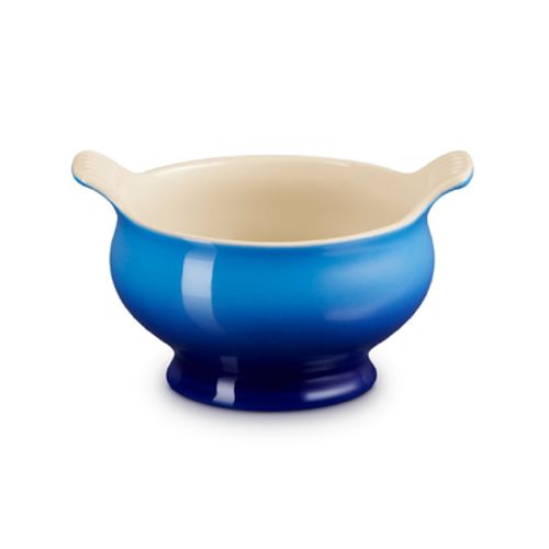 SOPEIRA LE CREUSET HERITAGE 600ML EM CERÂMICA AZURE BLUE 70146602200001