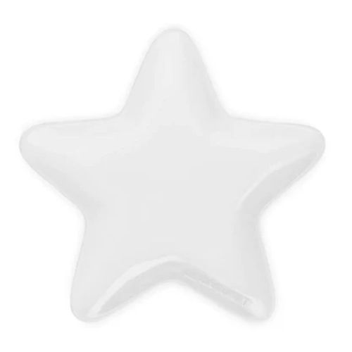 PRATO ESTRELA LE CREUSET 20CM EM CERÂMICA BRANCO 80246200100099