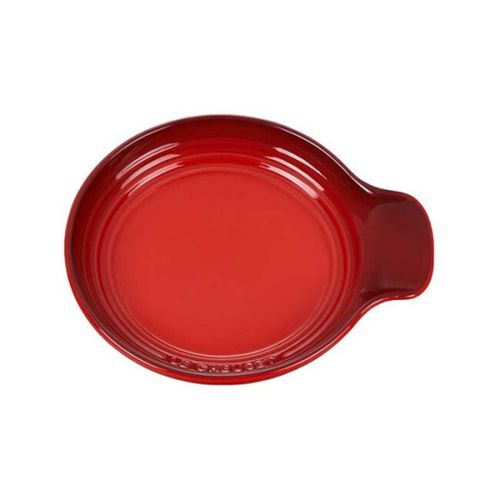 DESCANSO REDONDO PARA COLHER LE CREUSET SIGNATURE EM CERÂMICA VERMELHO 71512000600001