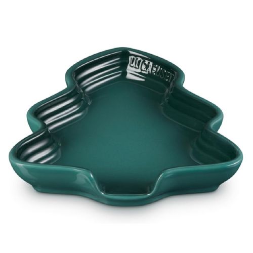DESCANSO DE COLHER LE CREUSET 14CM ARVORE NATAL EM CERÂMICA VERDE ARTICHAUT 81514147950030