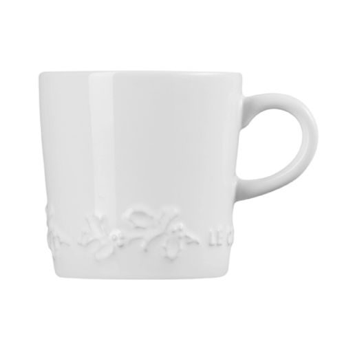 CANECA LONDON LE CREUSET HOLLY 200ML EM CERÂMICA BRANCO 80032200100003