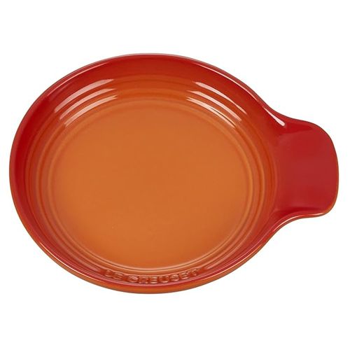 DESCANSO REDONDO PARA COLHER LE CREUSET SIGNATURE EM CERÂMICA LARANJA 71512000900001