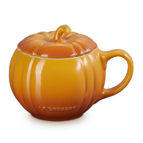 CANECA ABOBORA LE CREUSET 400ML EM CERÂMICA LARANJA MARRONIER 80313403500003