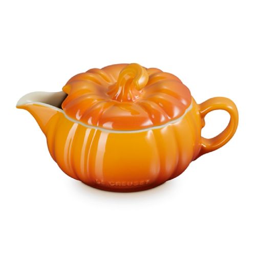 MOLHEIRA ABOBORA LE CREUSET 400ML EM CERÂMICA LARANJA MARRONIER 81229403500003