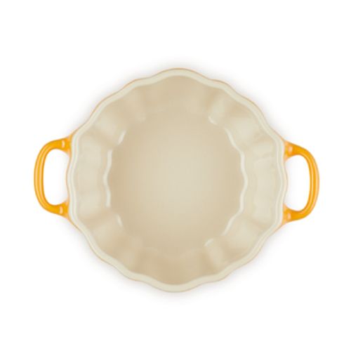 MINI COCOTTE ABOBORA LE CREUSET 350ML/10CM EM CERÂMICA LARANJA MARRONIER 81814353500003