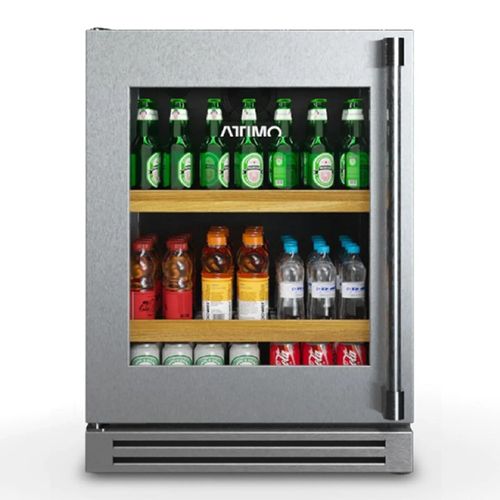 CERVEJEIRA ATTIMO 3 EM 1 DE EMBUTIR EM AÇO INOX 135L ABERTURA PARA ESQUERDA 127V CSA135BE101