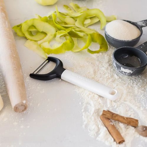 DESCASCADOR Y KITCHENAID PARA FRUTAS E LEGUMES EM AÇO INOX BRANCO KHA145OHPNG