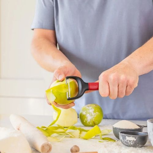 DESCASCADOR Y KITCHENAID PARA FRUTAS E LEGUMES EM AÇO INOX VERMELHO KHA145OHEREG