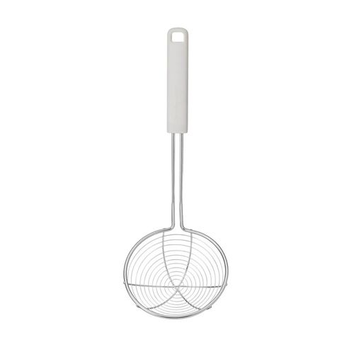 ESCUMADEIRA KITCHENAID PARA FRITURA 38CM EM AÇO INOX BRANCO KHA010OHPNG