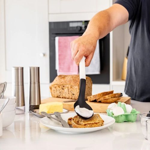 COLHER DE SERVER KITCHENAID MULTIUSO PERFURADA EM NYLON BRANCO KHA004OHPNG