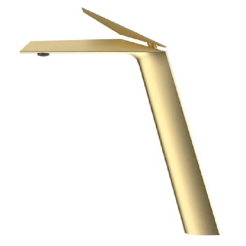 MISTURADOR LEXXA DIAMONT MONOCOMANDO BICA ALTA EM AÇO INOX DOURADO ESCOVADO LX9922OE