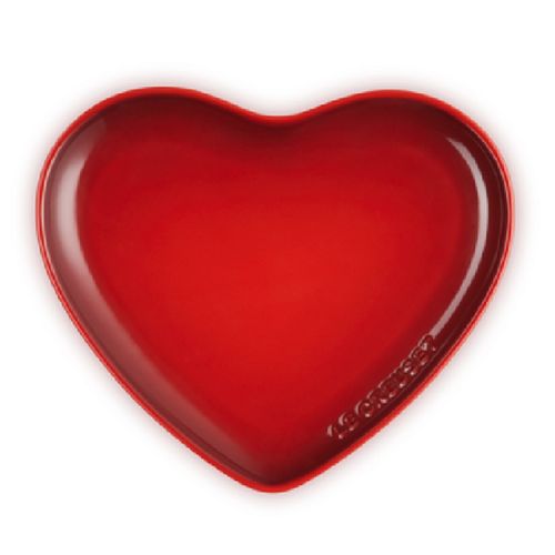 PRATO CORACAO LE CREUSET SPHERE 23CM EM CERÂMICA VERMELHO 80255230600099