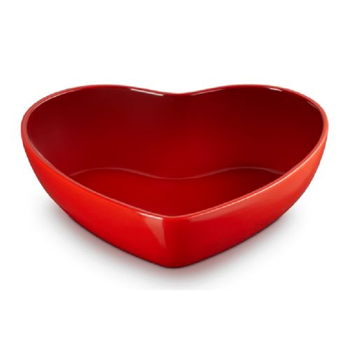 BOWL CORAÇÃO LE CREUSET SPHERE 2,9L EM CERÂMICA VERMELHO 80172290600003