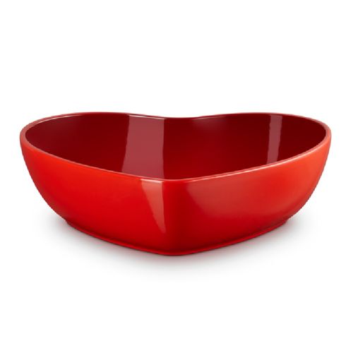 BOWL CORAÇÃO LE CREUSET SPHERE 2,9L EM CERÂMICA VERMELHO 80172290600003