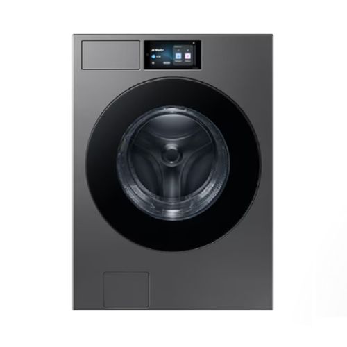 LAVADORA SAMSUNG BESPOKE 20KG COM IA LAUNDRY EM AÇO INOX 220V WF90F20ADSBZ