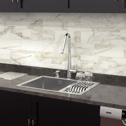 MONOCOMANDO TRAMONTINA DESIGN COLLECTION GRACEFUL 45CM EM AÇO INOX 94520/030