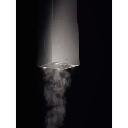 COIFA DE ILHA TRAMONTINA SQUARE ISLA 40CM SILENT EM AÇO INOX SCOTCH BRITE 220V - 95800/027